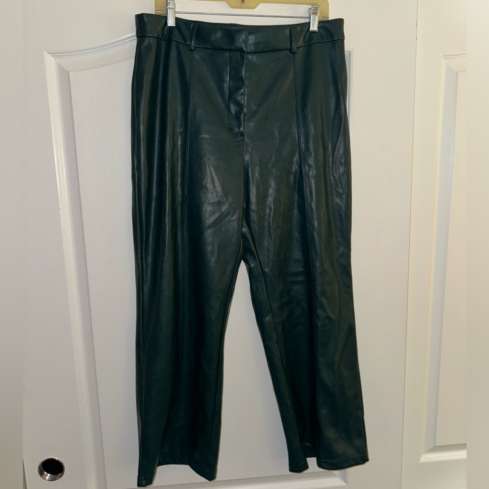 Avec Les Filles Women's Green Trousers Size XL